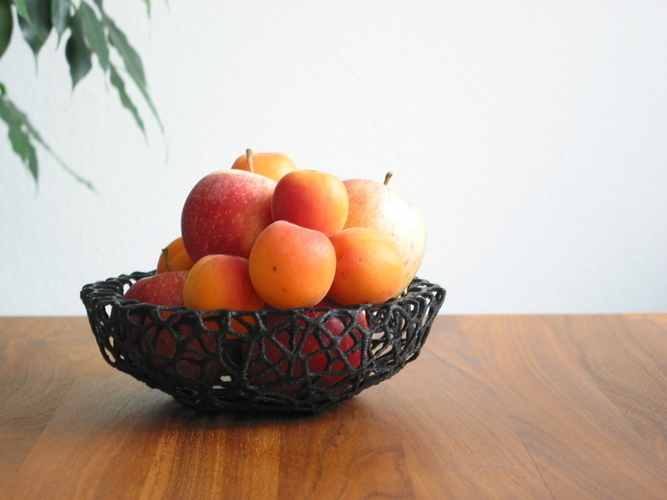 Fruit Bowl - Voronoi-Style #4 3D Print 85076