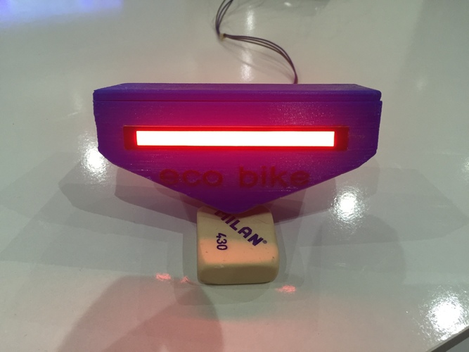 Self powered bicycle lights systems ( Eco Bike ) 3D Print 85214