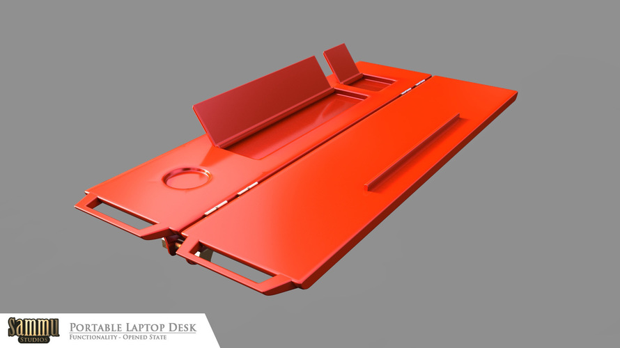 Portable Laptop Desk 3D Print 85346