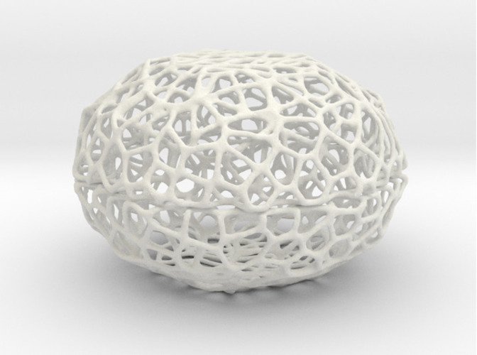 Voronoi Pearl Light Lamp No. 2 3D Print 85431