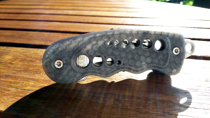 Knife-shaped Key Holder 3D Print 85684