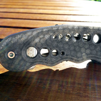 Small Knife-shaped Key Holder 3D Printing 85684