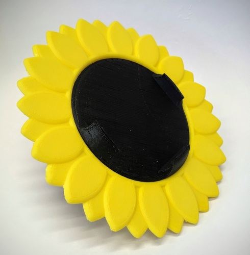 iPhone Bike Mount - Sunflower Style 3D Print 85748 iPhone Bike Mount - Sunflower Style 3D Print 85748