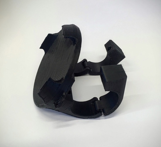iPhone Bike Mount - Sunflower Style 3D Print 85751 iPhone Bike Mount - Sunflower Style 3D Print 85751