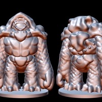 Small Korokoa (Random Alien in 18mm scale) 3D Printing 86178
