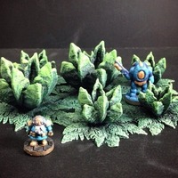 Small ... more Alien Flora (15mm scale) 3D Printing 86309