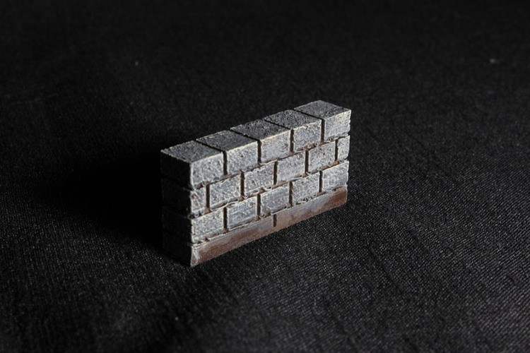 OpenForge 2.0 Wall Construction Kit: Cut-Stone Wall Backs 3D Print 86416