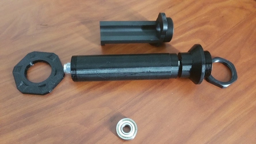 Wanhao Duplicator 6 Spool Holder with bearings. D6 Mod 3D Print 86564
