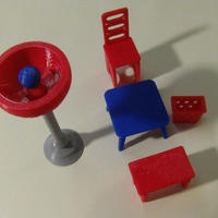 Small Miniature Furniture Take 2 3D Printing 86682