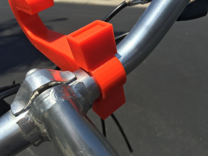 Dog Leash Hook for Bikes 3D Print 86785
