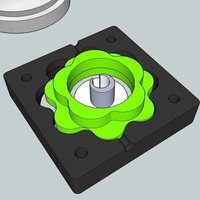 Small Hypocycloid gear box 42:1 3D Printing 87506
