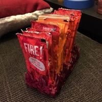 Small Small Taco Bell Fire Sauce Holder 3D Printing 88770