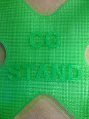 RC - CG Stand (for balancing Rc Planes & Quads etc) 3D Print 89053
