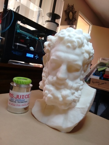 Marble Head of Herakles (near life-size) 3D Print 89066 Marble Head of Herakles (near life-size) 3D Print 89066