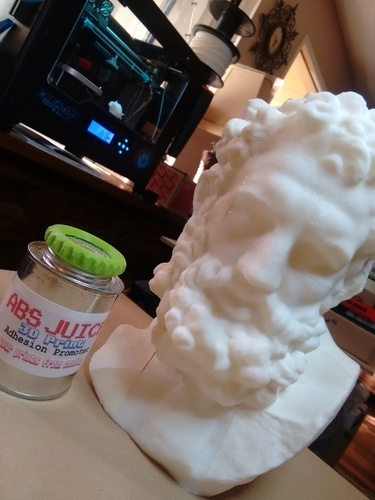 Marble Head of Herakles (near life-size) 3D Print 89067 Marble Head of Herakles (near life-size) 3D Print 89067