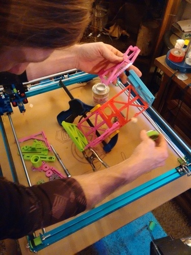 3DP XL SphereBot (Fully 3D Printed Eggbot) 3D Print 89079 3DP XL SphereBot (Fully 3D Printed Eggbot) 3D Print 89079