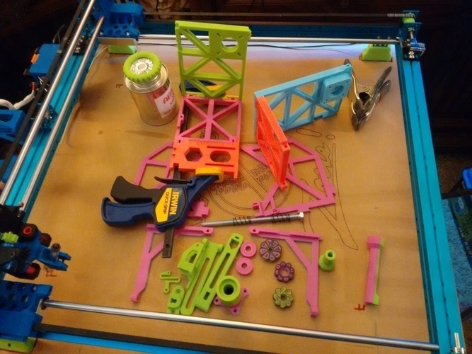 3DP XL SphereBot (Fully 3D Printed Eggbot) 3D Print 89080 3DP XL SphereBot (Fully 3D Printed Eggbot) 3D Print 89080