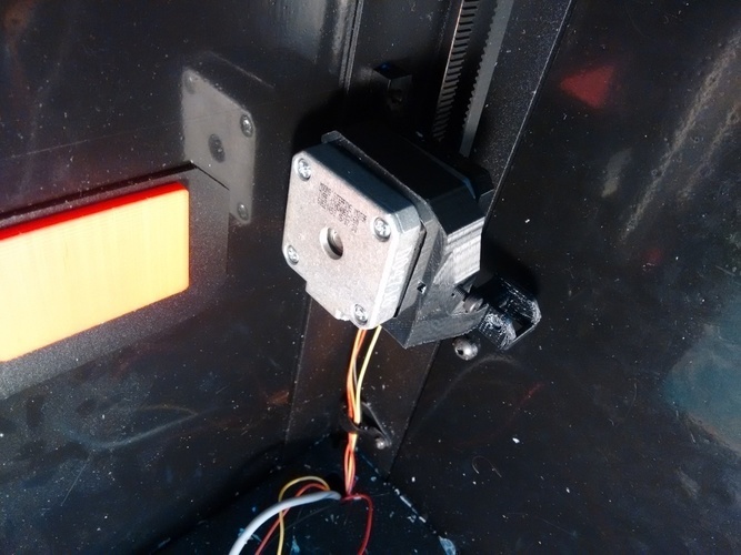 Snapfit Y-Axis Motor Cable Chain Mount (FFCP, Dup4) 3D Print 89097 Snapfit Y-Axis Motor Cable Chain Mount (FFCP, Dup4) 3D Print 89097