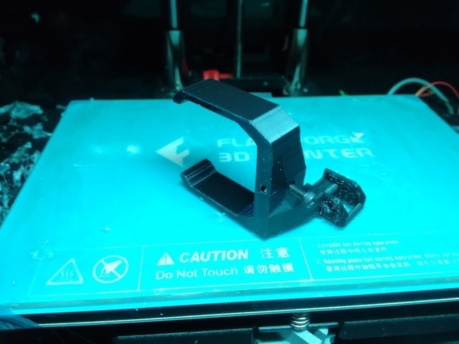 Snapfit Y-Axis Motor Cable Chain Mount (FFCP, Dup4) 3D Print 89101 Snapfit Y-Axis Motor Cable Chain Mount (FFCP, Dup4) 3D Print 89101