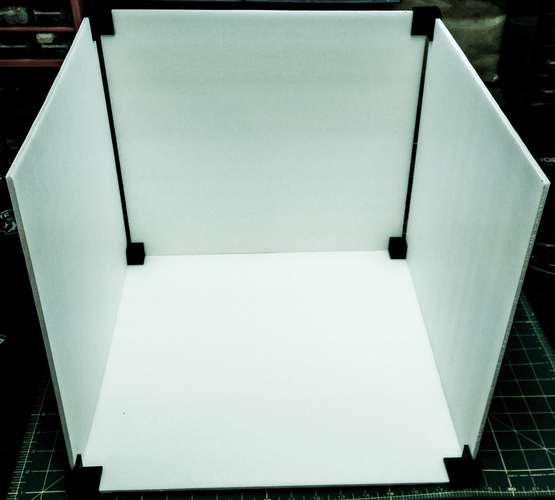 Light Box Corners 3D Print 89390