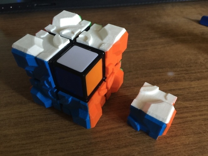 Rubik's Companion Cube "Stickers" 2x2 3D Print 89554