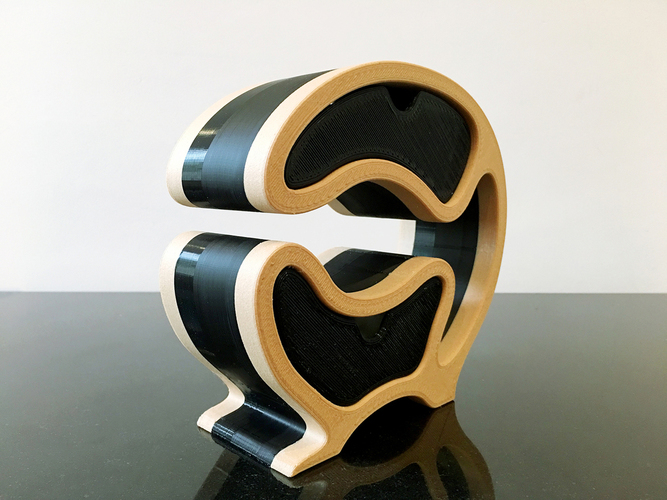 Band Saw Box 'laminated' 3D Print 89703 Band Saw Box 'laminated' 3D Print 89703