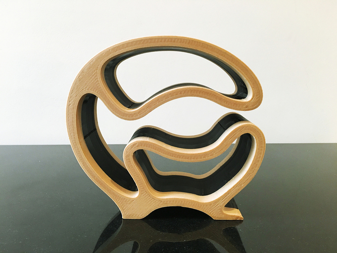 Band Saw Box 'laminated' 3D Print 89705 Band Saw Box 'laminated' 3D Print 89705