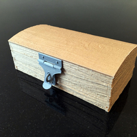 Small Rough Wood-effect Chest 3D Printing 89710