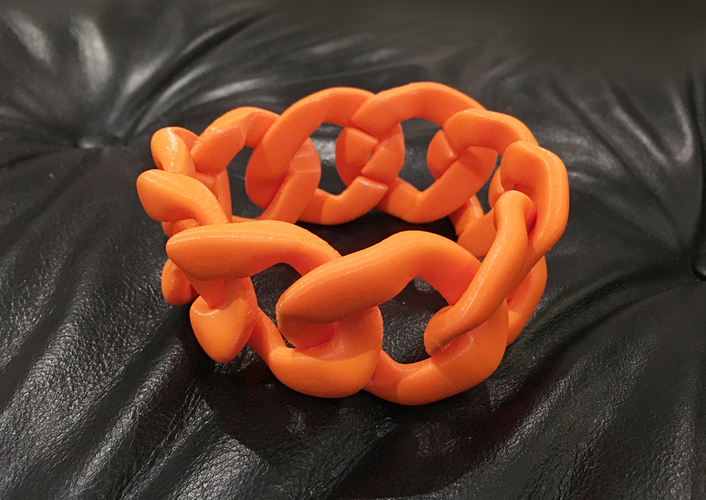 Link Bracelet 3D Print 89725