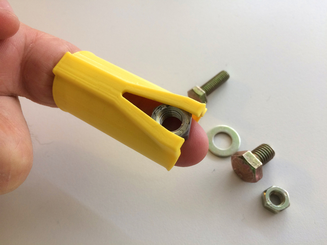Finger Wrench (digit spanner) 3D Print 89757 Finger Wrench (digit spanner) 3D Print 89757