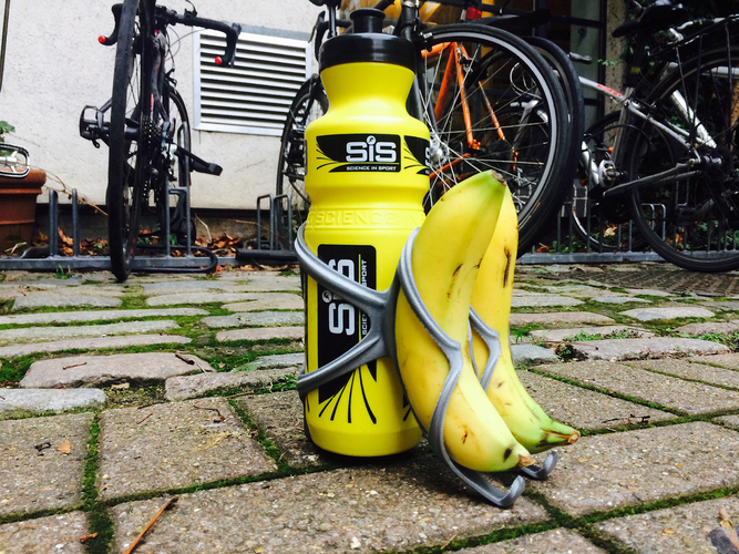 BaNanaBotCage™ (cycle water/banana holder) 3D Print 89796 BaNanaBotCage™ (cycle water/banana holder) 3D Print 89796