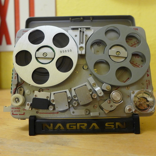 Nagra SN Display Stand 3D Print 90066 Nagra SN Display Stand 3D Print 90066
