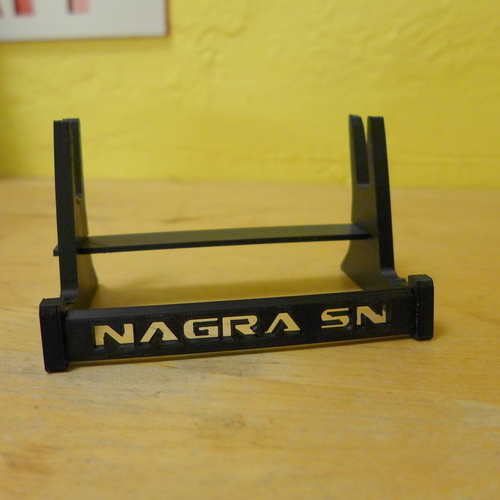Nagra SN Display Stand 3D Print 90068 Nagra SN Display Stand 3D Print 90068