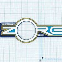 Small Zorg Keychain/Necklace 3D Printing 90126