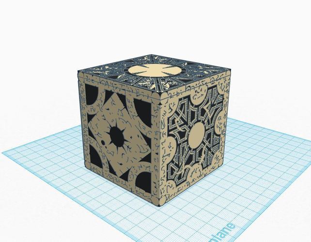 Hellraiser Jewelry Box (Lament Configuration) 3D Print 90142