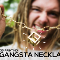 Small Gangsta Necklace 3D Printing 90417