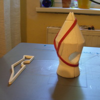 Small Bicycle Vase 3D Printing 90608