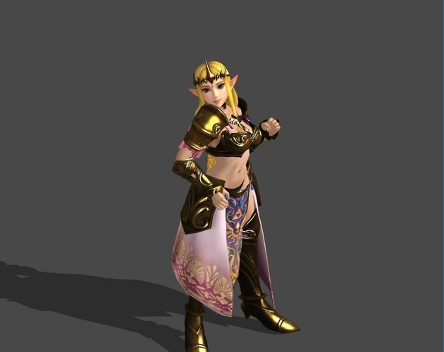 Princess Zelda - Hyrule Warriors 3D Print 90616
