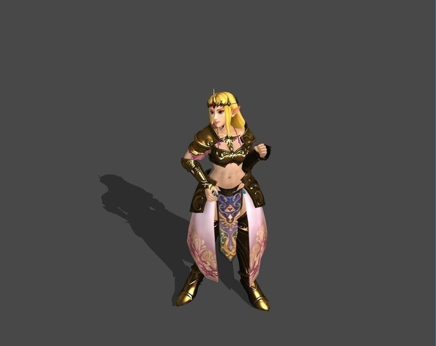 Princess Zelda - Hyrule Warriors 3D Print 90617