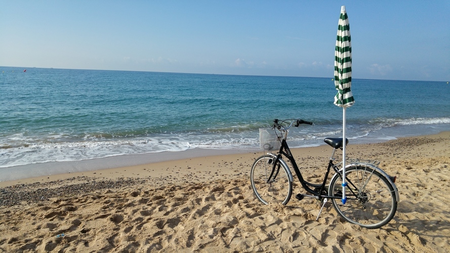 Bike accessory for a beach umbrella 3D Print 90763