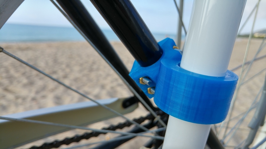 Bike accessory for a beach umbrella 3D Print 90765