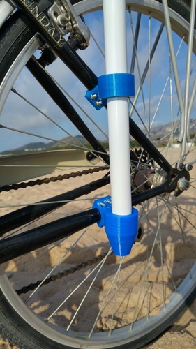 Bike accessory for a beach umbrella 3D Print 90766