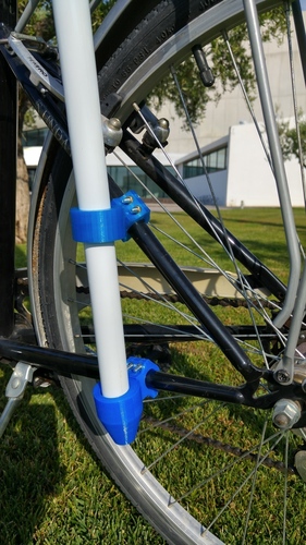 Bike accessory for a beach umbrella 3D Print 90767