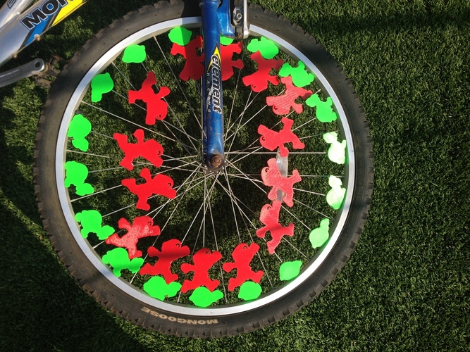 Mario Zoetrope for Your Bike 3D Print 90845
