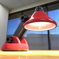 Small Little LED Desk Lamp 3D Printing 90975
