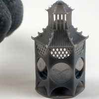 Small Incense Pagoda 3D Printing 91090
