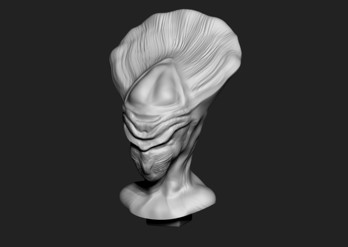 Alien Head 3 3D Print 91257