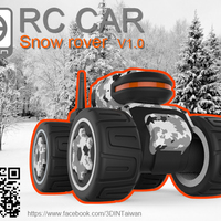 Small  RC-CAR [ Only for android ] 3D Printing 91509