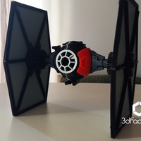 Small Star Wars The Black Series  TIE Fighter 3dFactory Brasil 3D Printing 91537