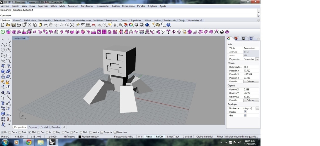 Kreeper 3D Print 91669 Kreeper 3D Print 91669